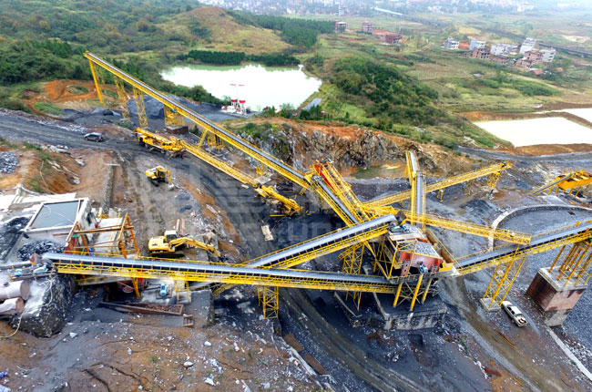 湖南泰安建材日產(chǎn)5000噸機(jī)制砂生產(chǎn)線