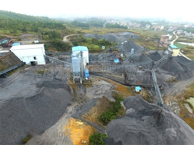 湖南衡陽石料生產(chǎn)線
