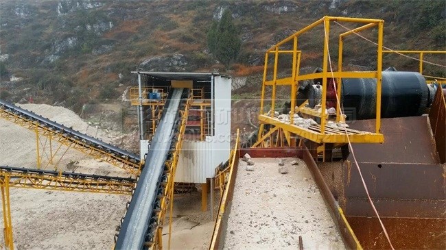 青石制砂生產線