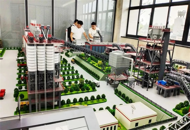 建材產(chǎn)業(yè)園沙盤